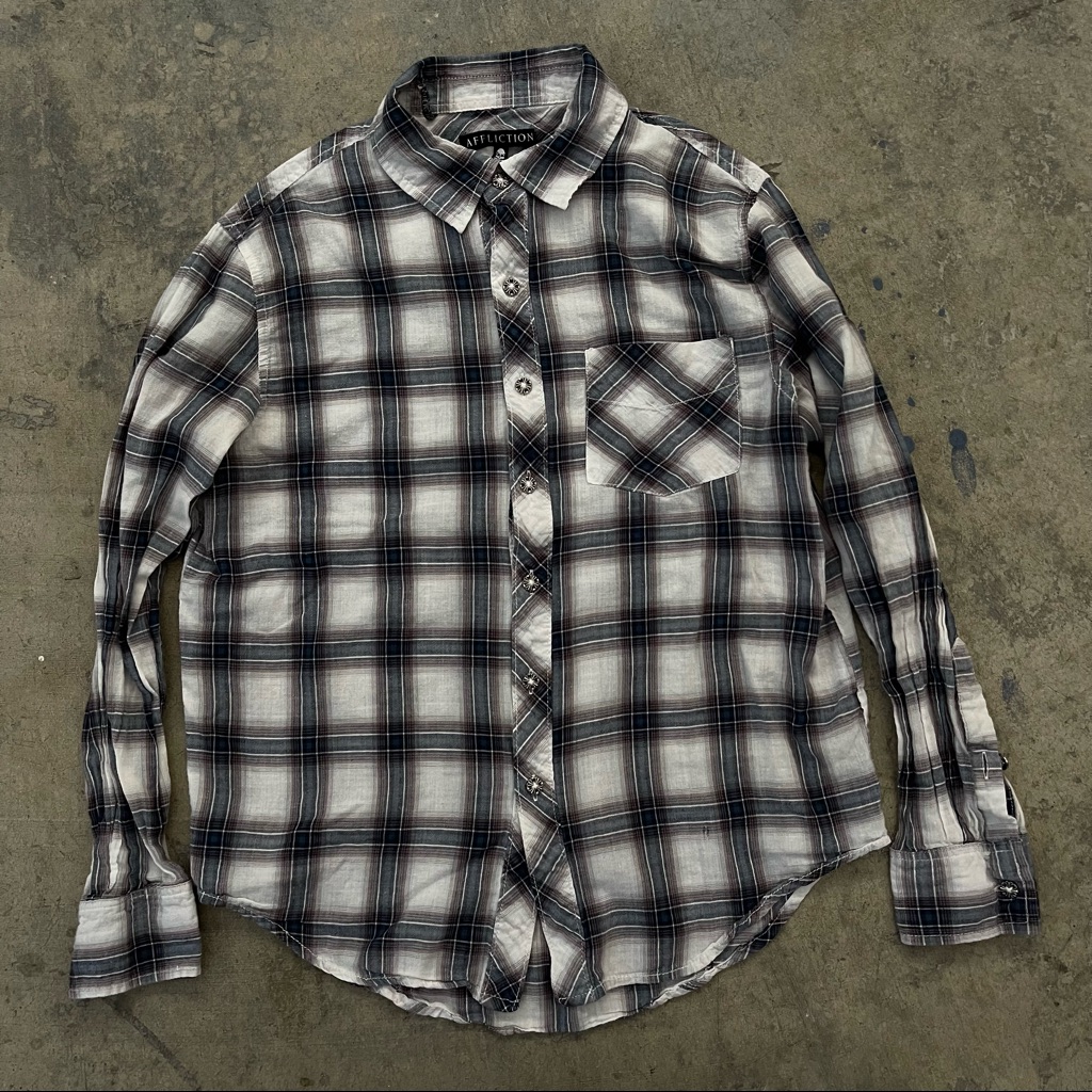 .Affliction Button Up